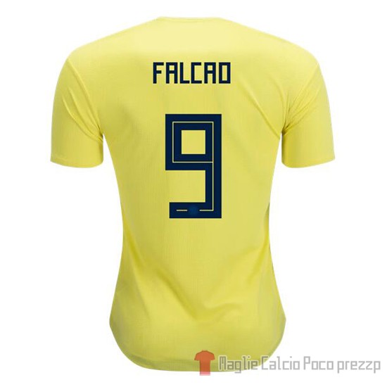 Maglia Colombia Giocatore Falcao Home 2018 - Clicca l'immagine per chiudere